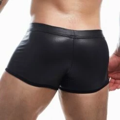 Boxer Cut4Men Blackleatherlike BL4CK03 -MEN ATTITUDE Ventes Boxer c4m BL4CK03 noir 3