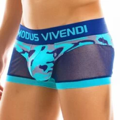 Boxer Modus Vivendi Camo C-Through 10923 7 Boxer Modus Vivendi Camo C-Through 10923 -MEN ATTITUDE Ventes Boxer modus 10923 bleu 4