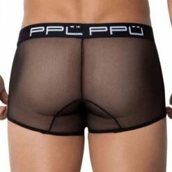 Devant -MEN ATTITUDE Ventes Boxer ppu 2108 noir 3