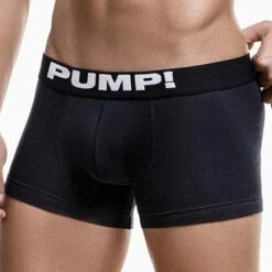 Devant -MEN ATTITUDE Ventes Boxer pump 11000 noir 4