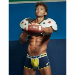 Nouvelles Arrivées -MEN ATTITUDE Ventes Boxer pump 11099 bleu a