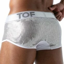 Devant -MEN ATTITUDE Ventes Boxer tof TOF171A argent 3
