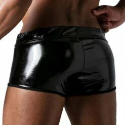 Boxer Vinyl TOF PARIS TOF184N -MEN ATTITUDE Ventes Boxer tof TOF184N noir 3