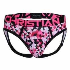 Jock Strap Andrew Christian Triangles Frame 92546 7 Jock Strap Andrew Christian Triangles Frame 92546 -MEN ATTITUDE Ventes JockStrap ac 92546 rose 9