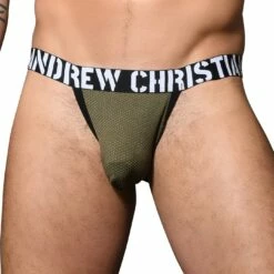 Jock Strap Andrew Christian Military Mesh 92595