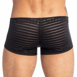 Shorty L Homme Invisible Back To Black MY18BTB 6 Shorty L Homme Invisible Back To Black MY18BTB -MEN ATTITUDE Ventes Shorty hi MY18BTB noir 3