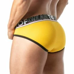 Slip Champion TOF PARIS TOF298J -MEN ATTITUDE Ventes Slip TOF298J jaune 3