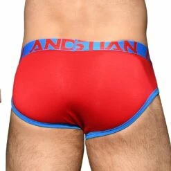 Slip Andrew Christian CoolFlex Modal 92522 6 Slip Andrew Christian CoolFlex Modal 92522 -MEN ATTITUDE Ventes Slip ac 92522 rouge 3