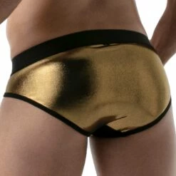 Slip Metal TOF PARIS TOF130O 6 Slip Metal TOF PARIS TOF130O -MEN ATTITUDE Ventes Slip tof TOF130O or 3