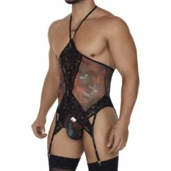 Body Candyman Lace 99661 -MEN ATTITUDE Ventes body candy 99661 noir 4