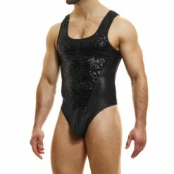 Body Modus Vivendi Sequins 20381 -MEN ATTITUDE Ventes body modus 20381 noir 4