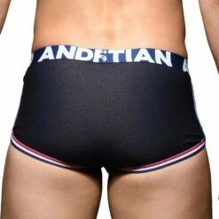 Boxer Andrew Christian Stretch Denim 92582 -MEN ATTITUDE Ventes boxer ac 92582 bleu 3