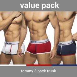 Pack De Boxer Addicted Tommy AD1009P