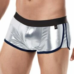 Boxer Cut4Men Silver Skai C4M06