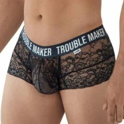 Boxer Candyman Trouble Maker Lace 99616 6 Boxer Candyman Trouble Maker Lace 99616 -MEN ATTITUDE Ventes boxer candy 99616 noir 4