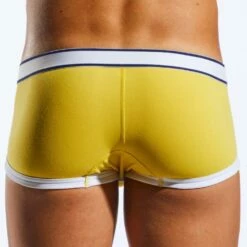 Devant -MEN ATTITUDE Ventes boxer cocksox cx68n jaune 3