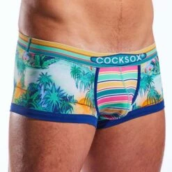 Boxer CockSox Florida Keys CX68N -MEN ATTITUDE Ventes boxer cocksox cx68n jaune 4 1