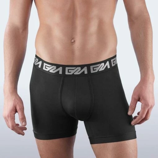 Boxer Garçon BRICKELL -MEN ATTITUDE Ventes boxer garconmodel blbri argent m