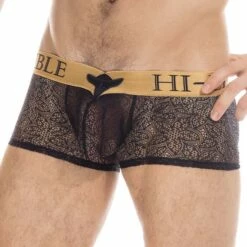 Boxer L Homme Invisible UW05AXE Axel 7 Boxer L Homme Invisible UW05AXE Axel -MEN ATTITUDE Ventes boxer hommeinvisible uw05axe noir 4