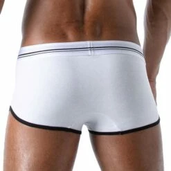 Pack De 3 Boxers French TOF PARIS TOF168B 6 Pack De 3 Boxers French TOF PARIS TOF168B -MEN ATTITUDE Ventes boxer tof TOF168B blanc 3