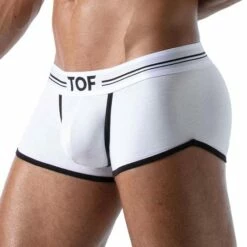 Pack De 3 Boxers French TOF PARIS TOF168B 7 Pack De 3 Boxers French TOF PARIS TOF168B -MEN ATTITUDE Ventes boxer tof TOF168B blanc 4