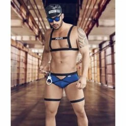 Devant -MEN ATTITUDE Ventes costume candyman 99357 noir a