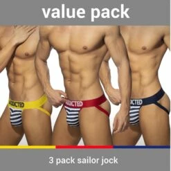 Pack De Jock Strap Addicted AD966P
