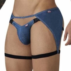 Jock Strap Pikante Hare Garter PIK0985 7 Jock Strap Pikante Hare Garter PIK0985 -MEN ATTITUDE Ventes jockstrap pikante pik0985 bleu 4