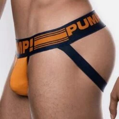 Jock Strap Pump! Varsity 15040 -MEN ATTITUDE Ventes jockstrap pump 15040 orange 4