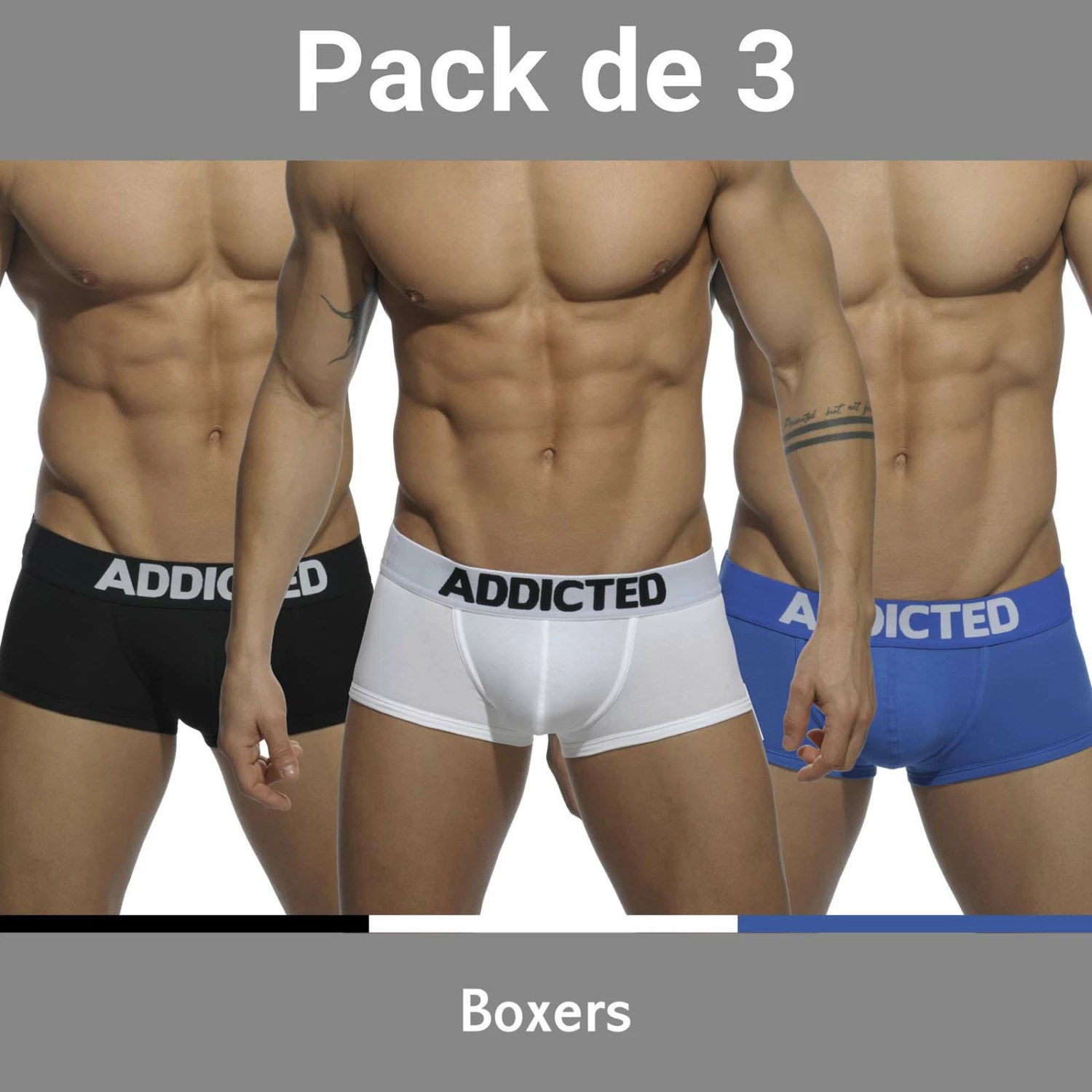 Pack De Boxers Addicted AD421P 1 Pack De Boxers Addicted AD421P