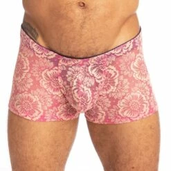 Shorty L Homme Invisible La Fleur Rose MY14LFR