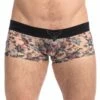 Shorty L Homme Invisible Fleurs De Peau UW05FDP