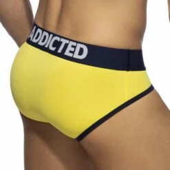 Slip Swimderwear Addicted AD1152 -MEN ATTITUDE Ventes slip ad ad1152 jaune 3
