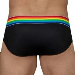 Slip Candyman Rainbow Pride 99449 -MEN ATTITUDE Ventes slip candyman 99449 noir 3