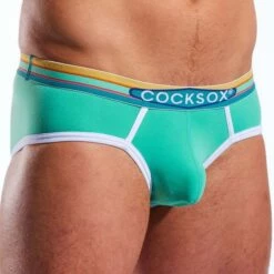 Slip CockSox Clearwater Green CX76N -MEN ATTITUDE Ventes slip cocksox cx76n vert 4