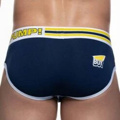 Slip Side Cut Pump! Recharge 12061 -MEN ATTITUDE Ventes slip pump 12061 bleu 3