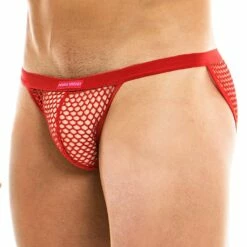 Tanga Modus Vivendi C-through 22813 -MEN ATTITUDE Ventes tanga modus 22813 rouge 4
