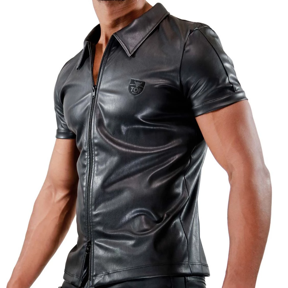 Veste Zipped Fetish TOF PARIS TS0037N 3 Veste Zipped Fetish TOF PARIS TS0037N – Image 3